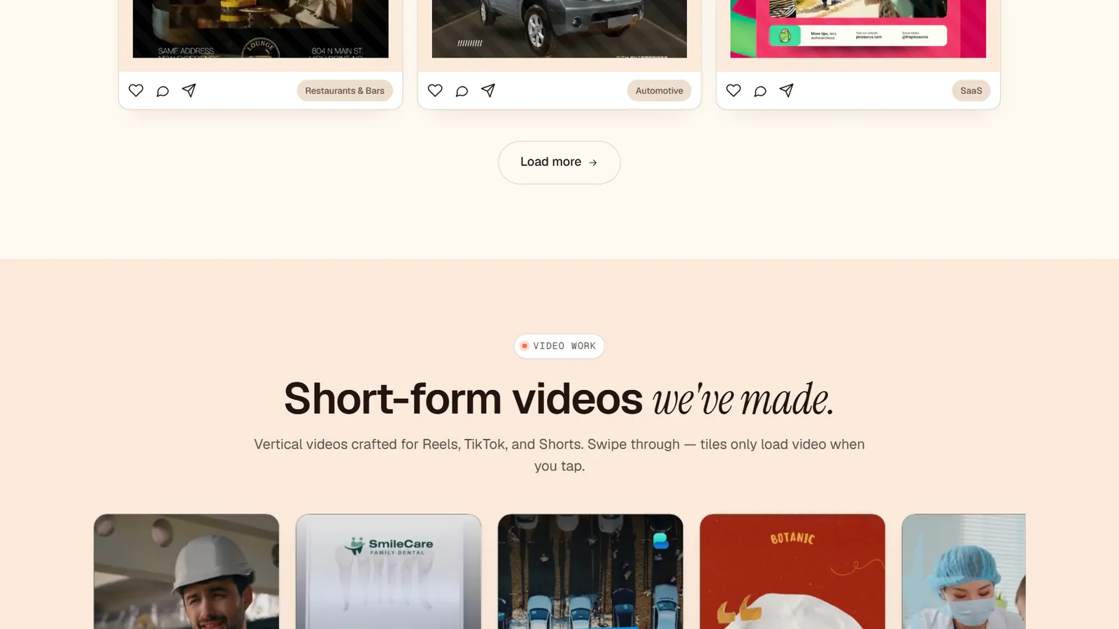 99 Dollar Social – Post and video work