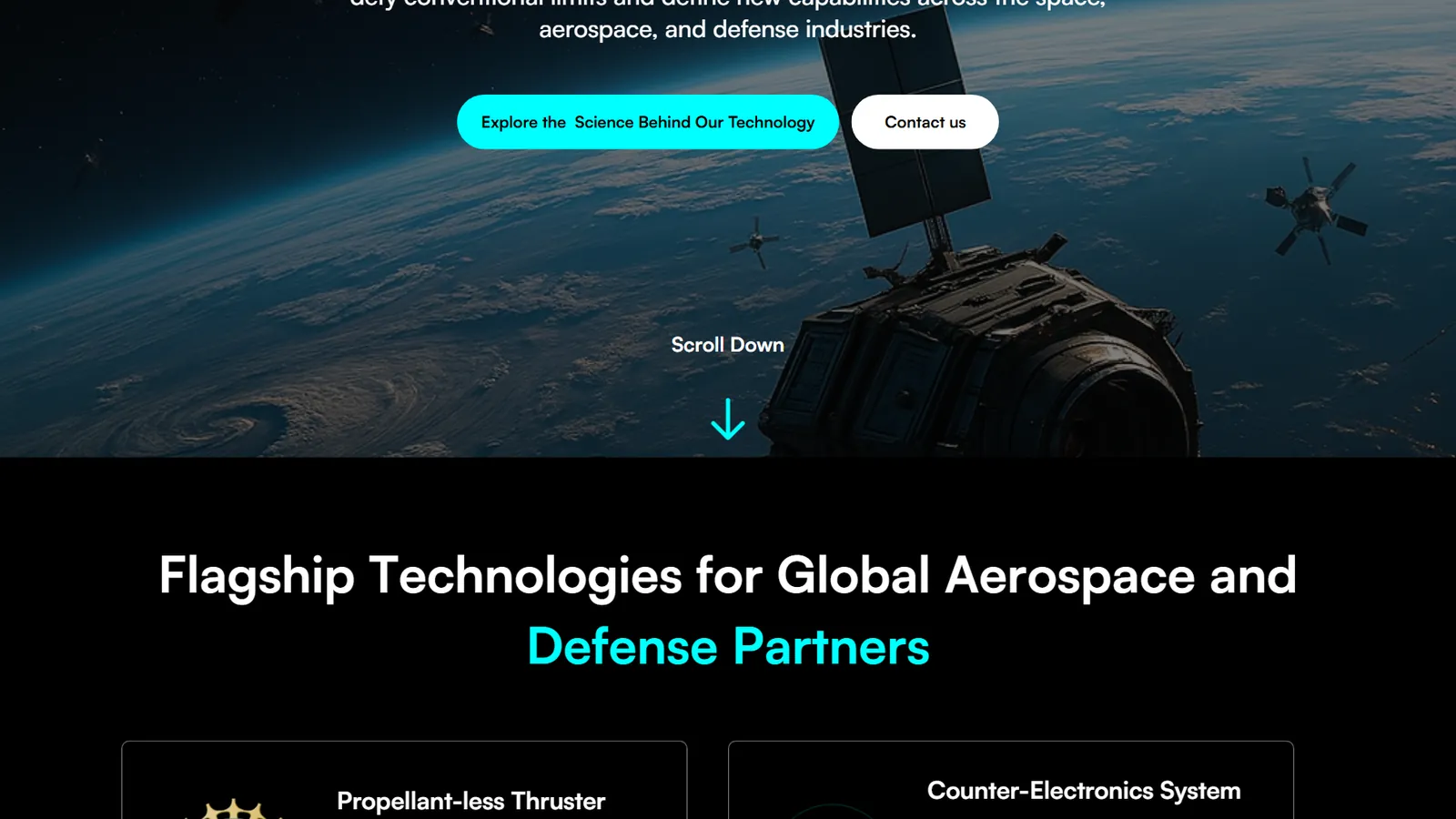 Field Propulsion Technologies – Space-themed hero