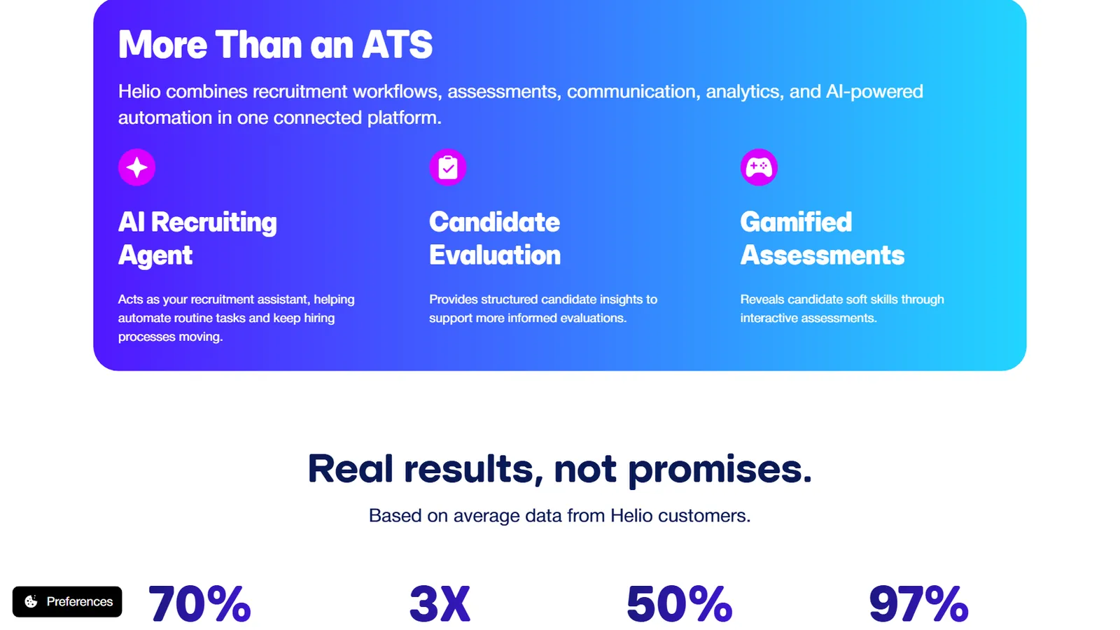 Helio AI – More than an ATS