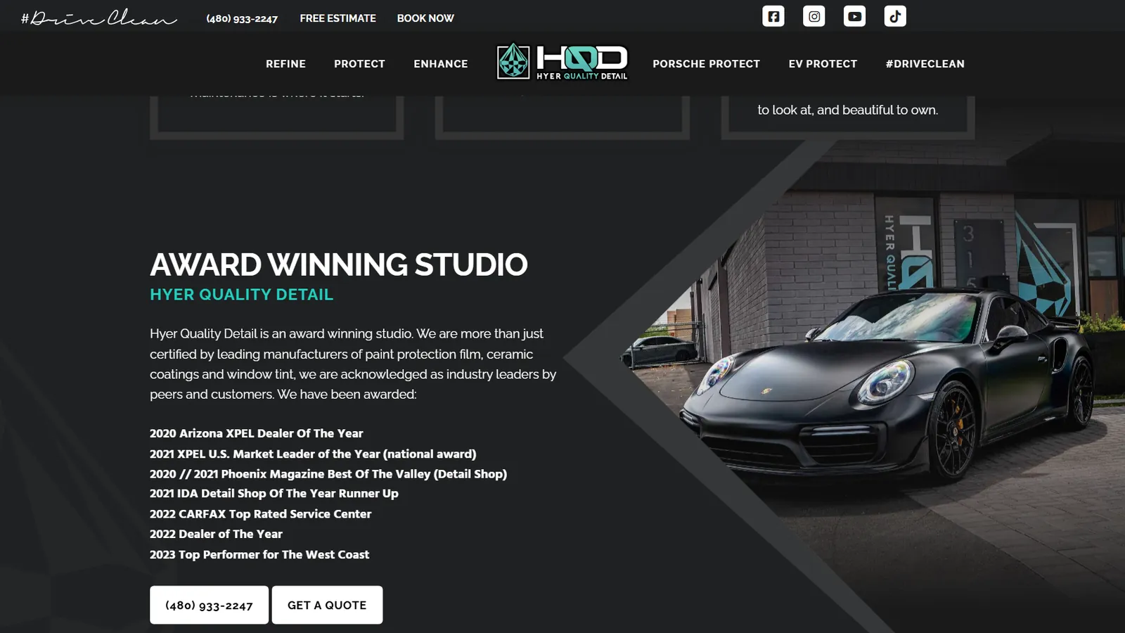 Hyer Quality Detail – Award-winning studio