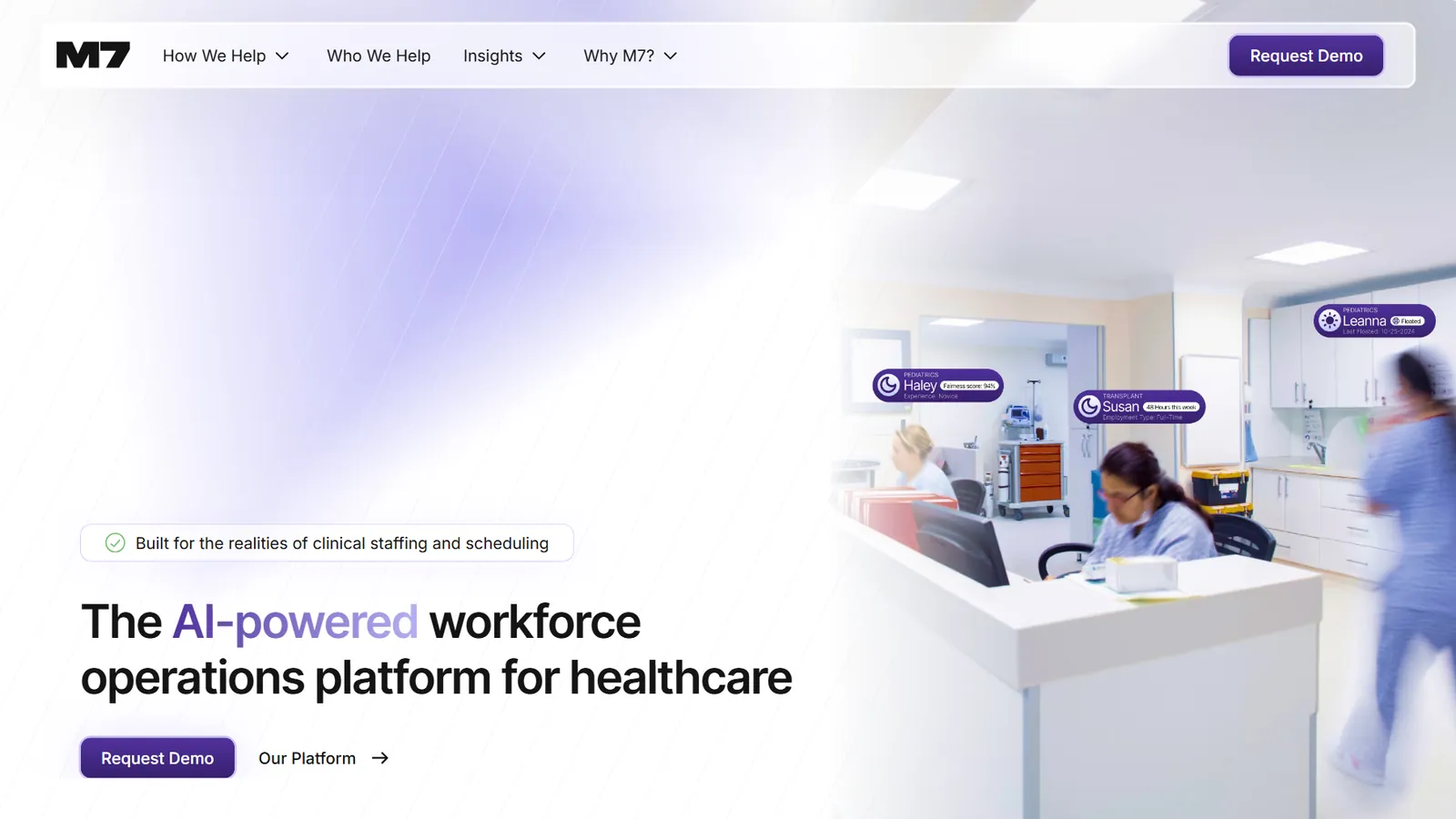 M7 Health website designed by Phixel Media