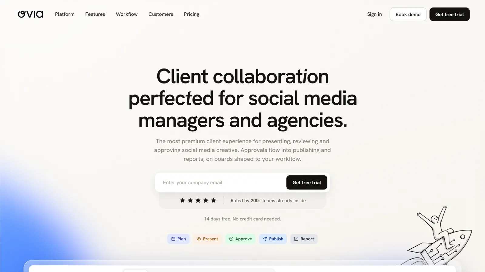 Ovia website designed by Phixel Media